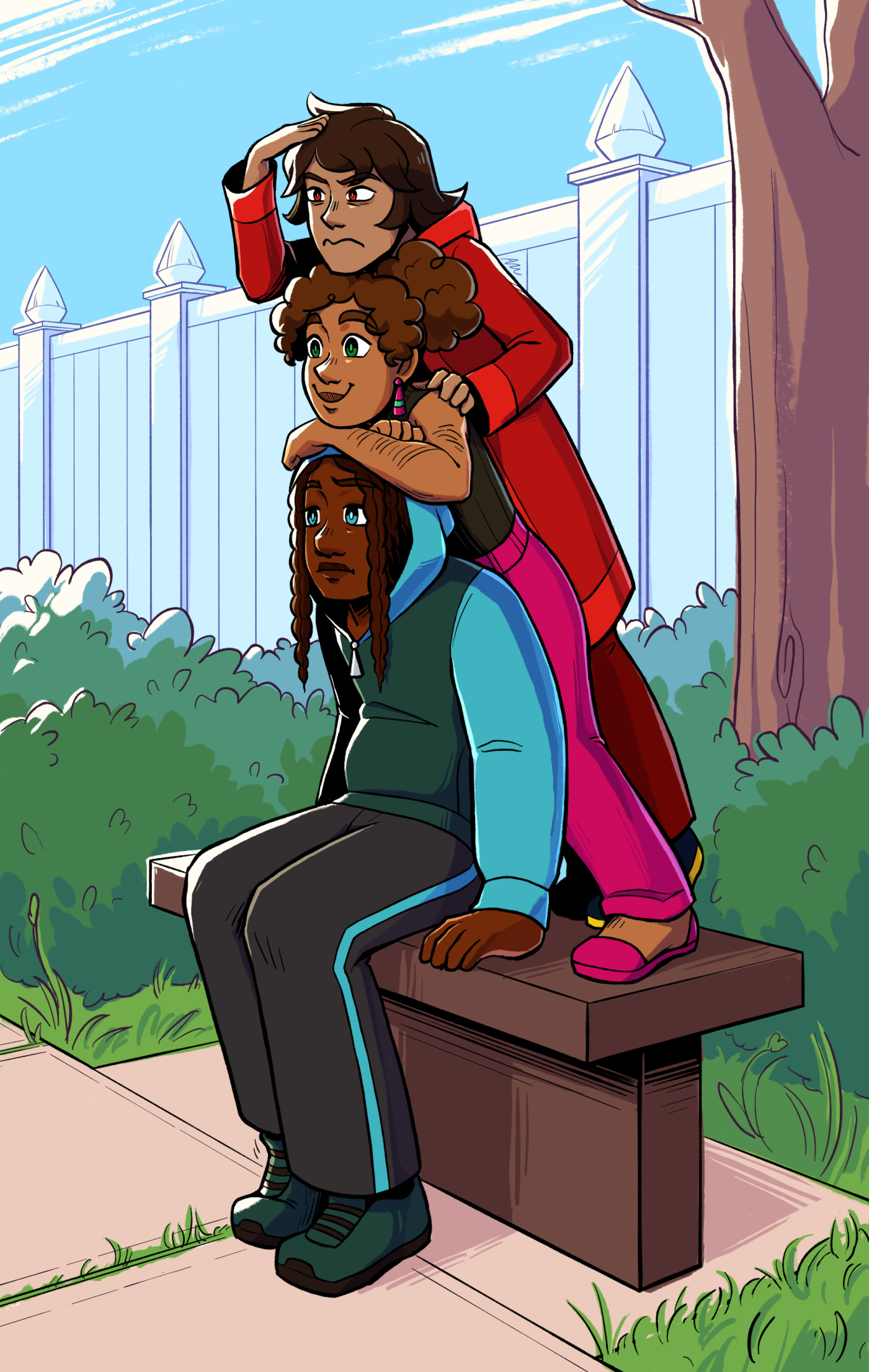 Artfight 2024: Friends, 7/12/2024