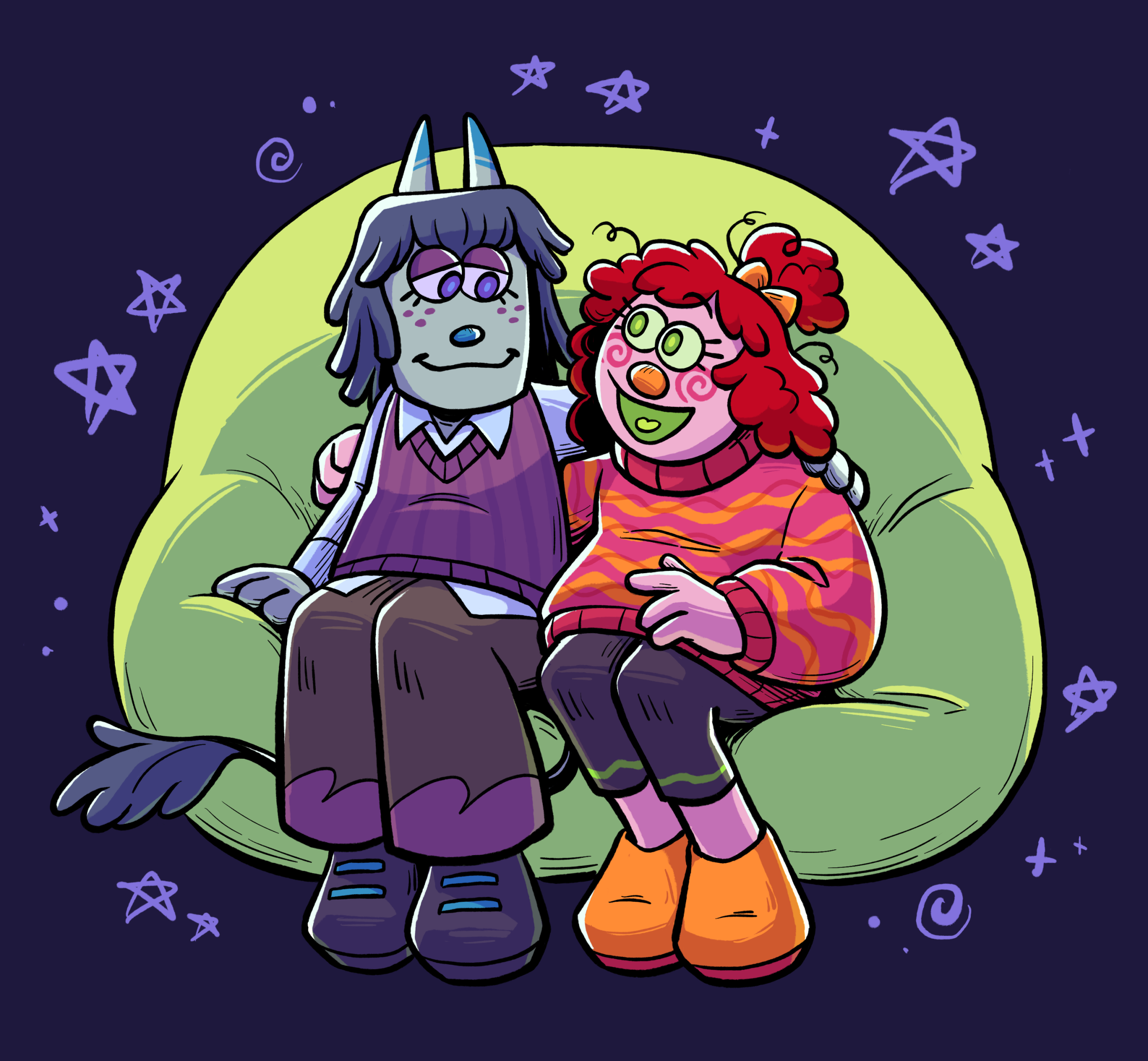 Artfight 2024: It's Breakfast and Saul!, 7/28/2024