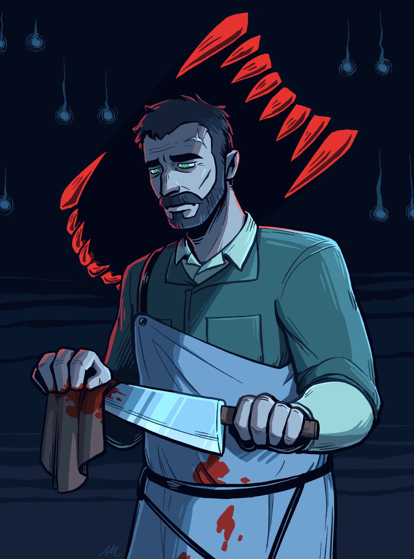 Artfight 2025: Dog Teeth, 7/27/2025